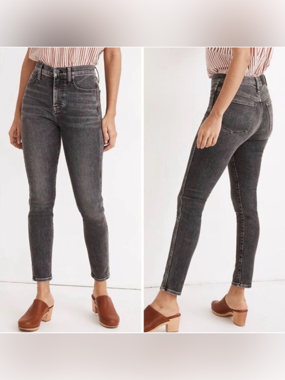 Madewell The Perfect Vintage Jeans in Charcoal Gray